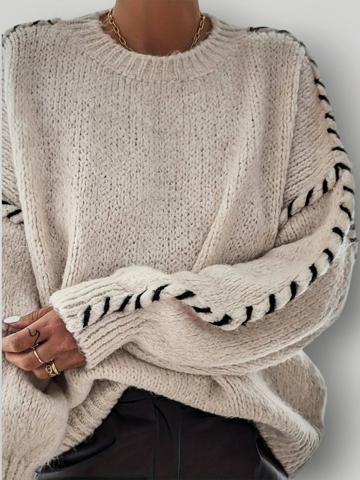MARI | ELEGANT STRIKKEGENSER - Nordic Boutique & Co.