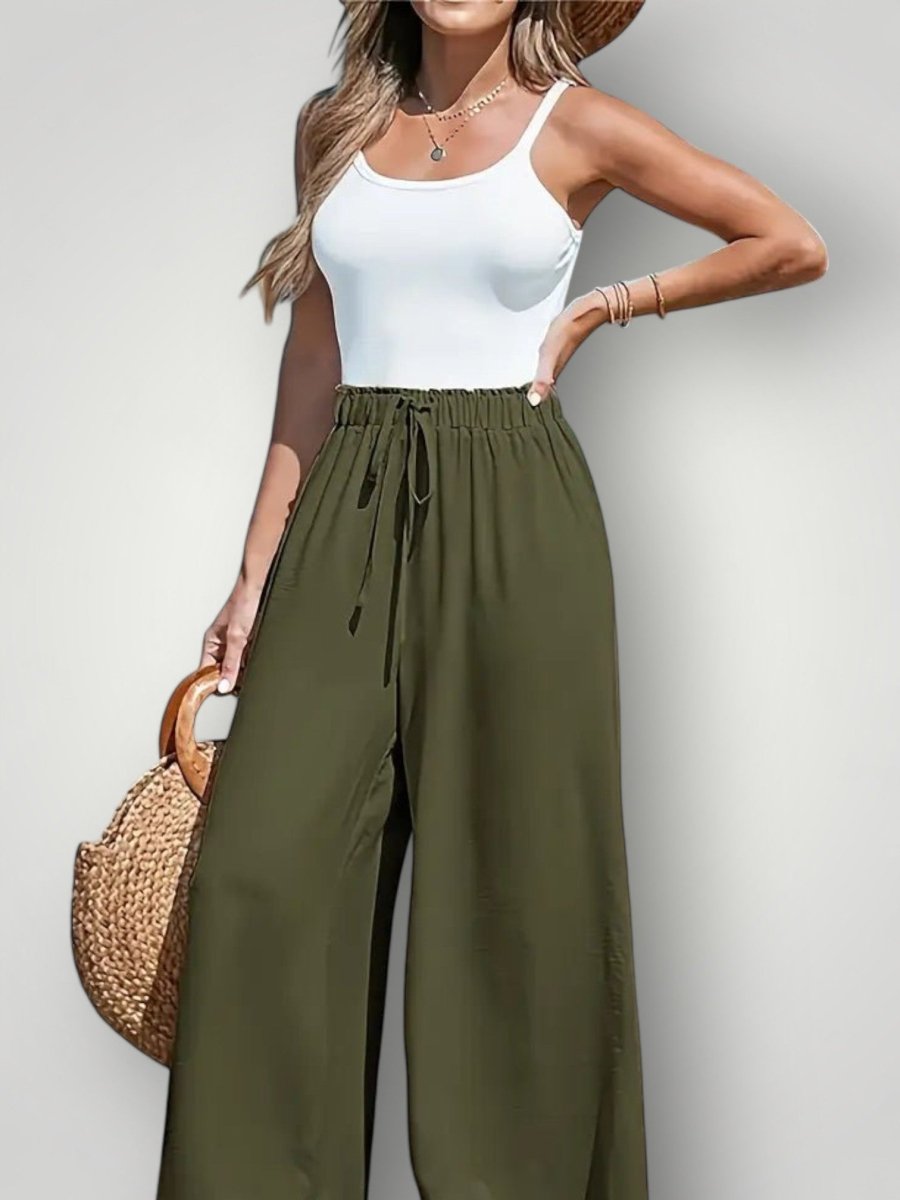 MARIANNE | HØYTLIVSBUKSER - Nordic Boutique & Co.