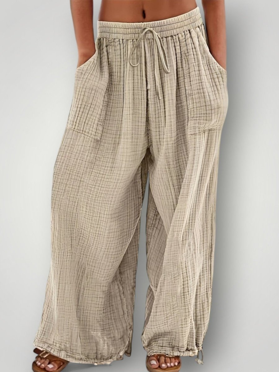 MIA | ELASTISKE BUKSER - Nordic Boutique & Co.