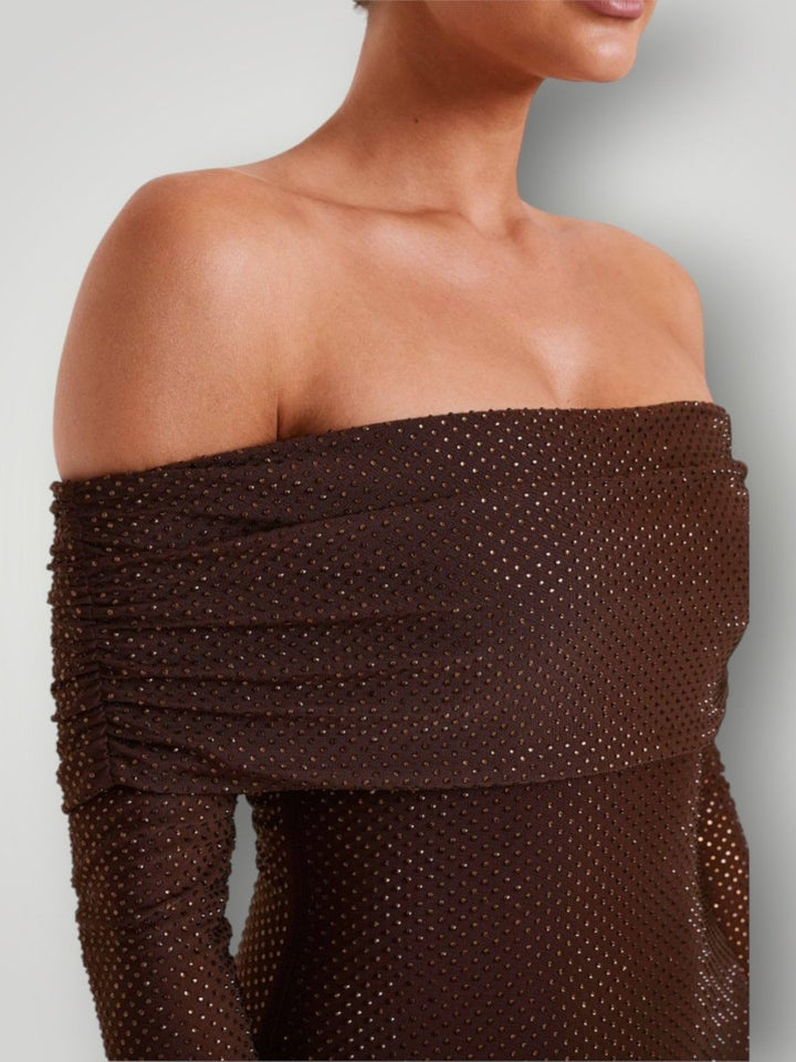 MYRTHE | DIAMOND MAXI KJOLE - Nordic Boutique & Co.