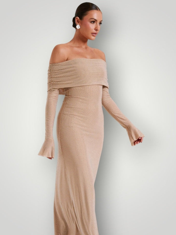 MYRTHE | DIAMOND MAXI KJOLE - Nordic Boutique & Co.