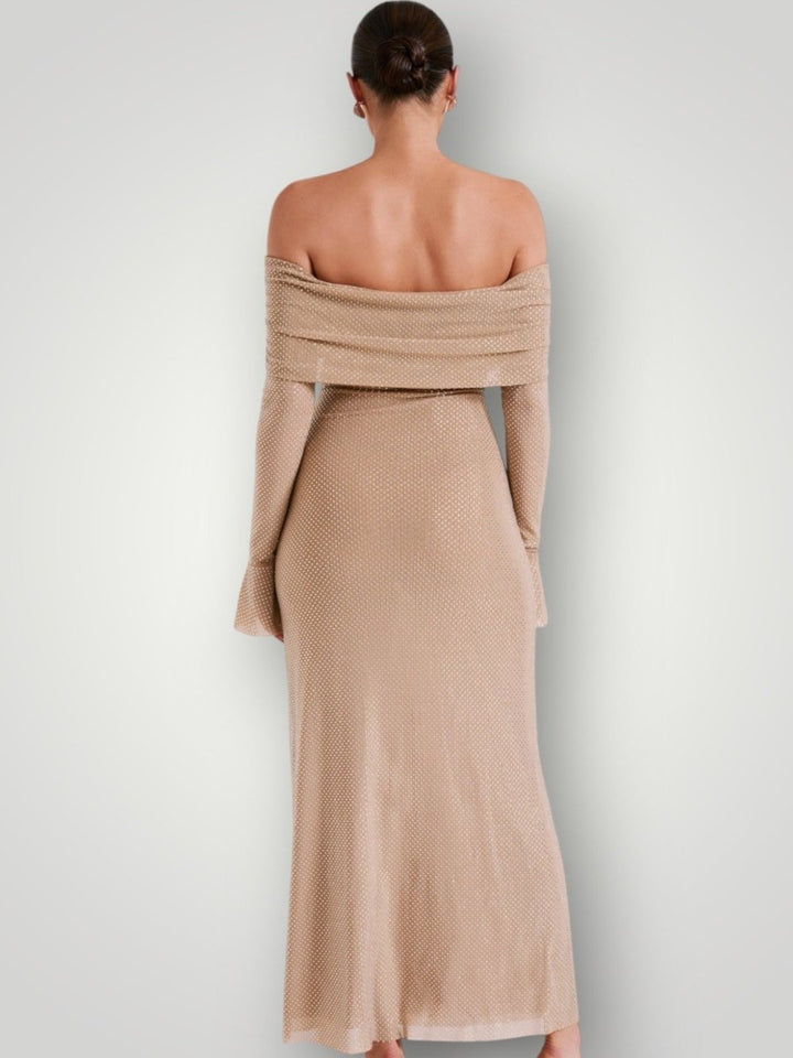 MYRTHE | DIAMOND MAXI KJOLE - Nordic Boutique & Co.