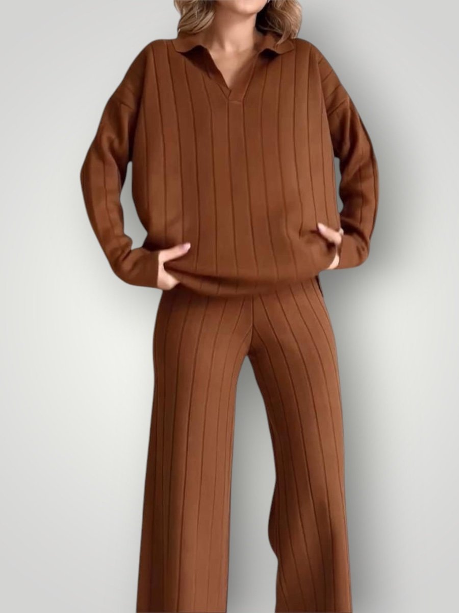 NAVONE | STRIPED JACQUARD SET - Nordic Boutique & Co.