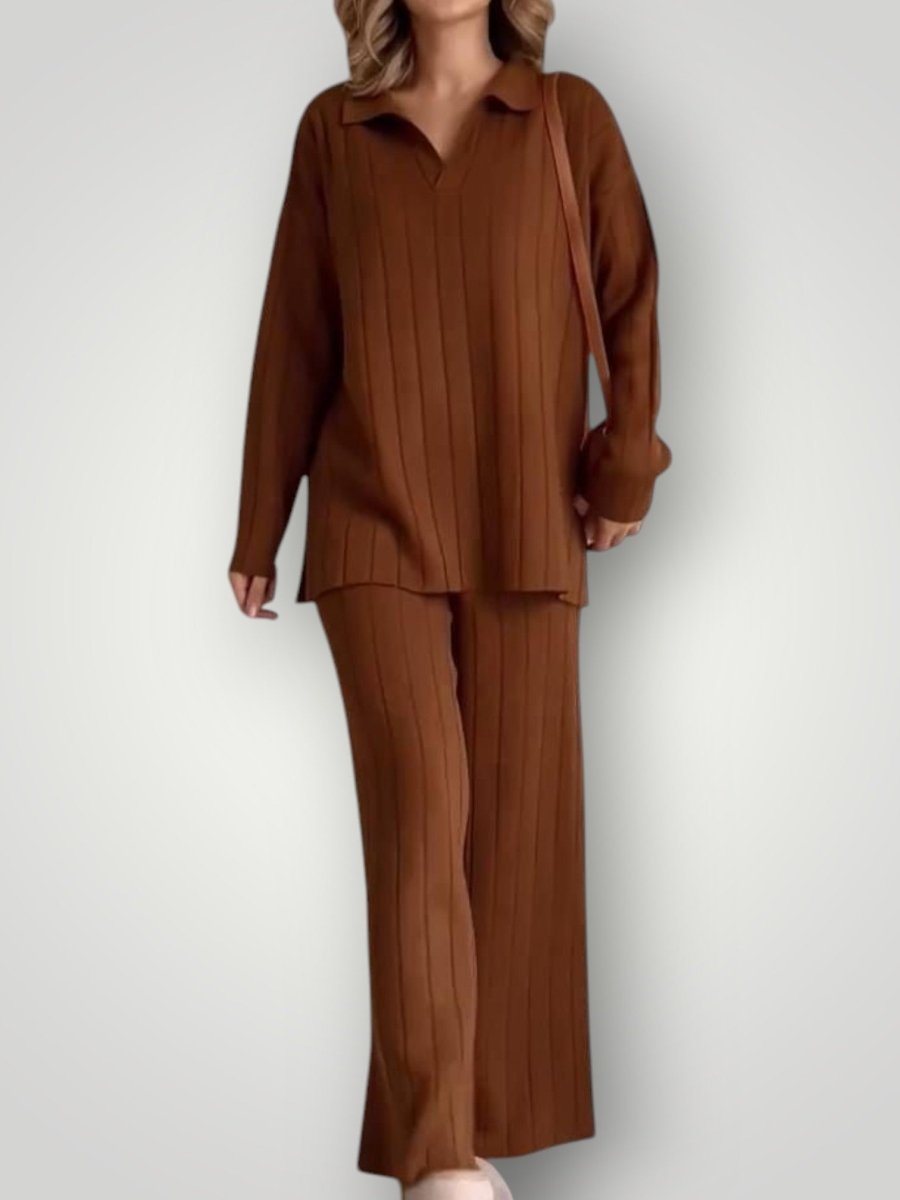NAVONE | STRIPED JACQUARD SET - Nordic Boutique & Co.