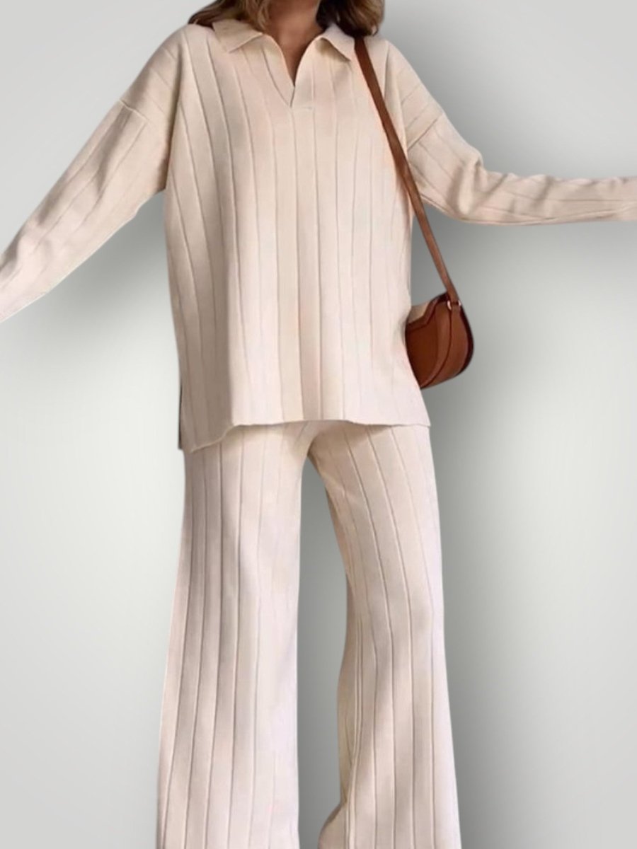 NAVONE | STRIPED JACQUARD SET - Nordic Boutique & Co.