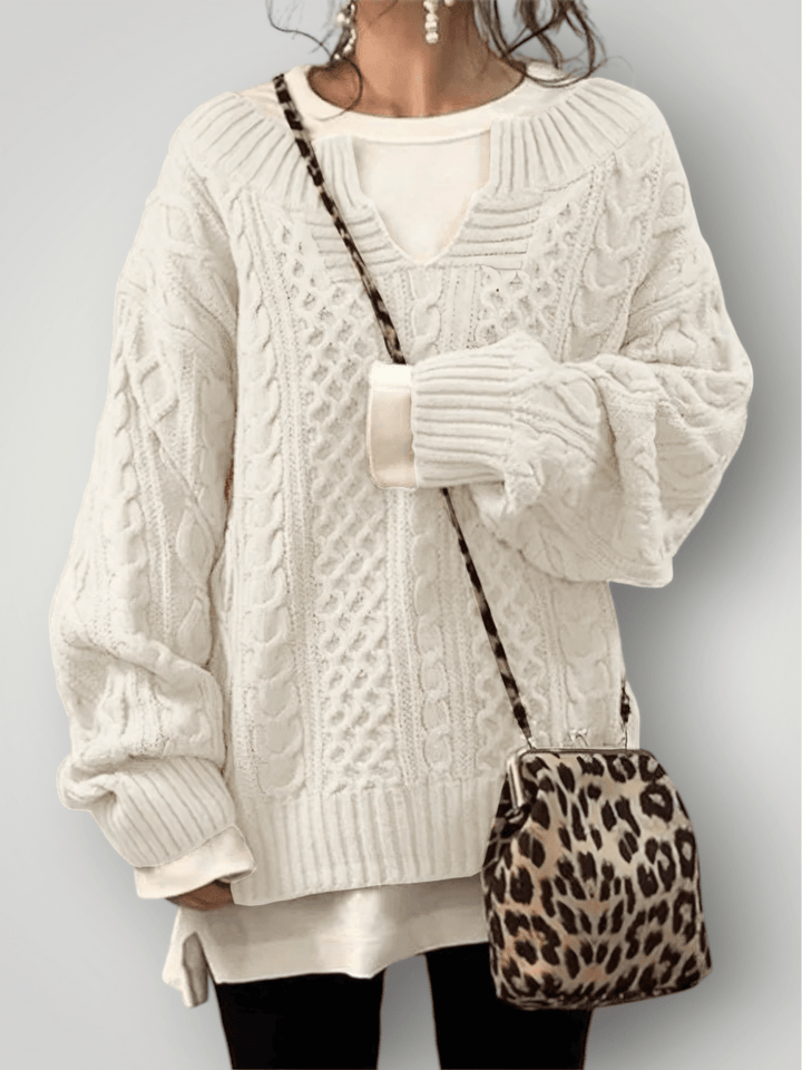 OTILIE | STRIKKET GENSER - Nordic Boutique & Co.