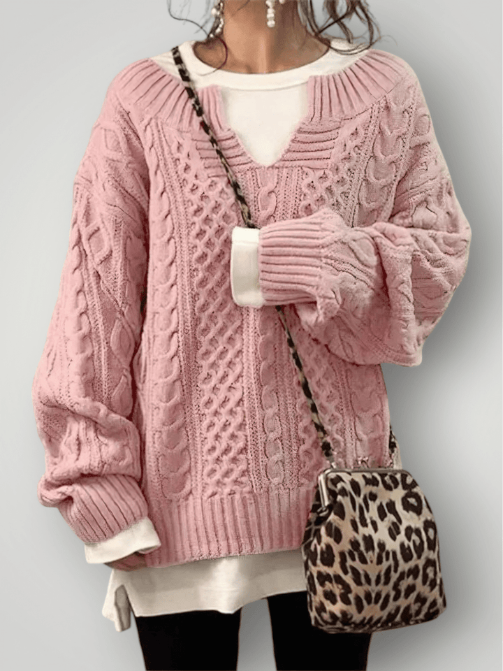 OTILIE | STRIKKET GENSER - Nordic Boutique & Co.
