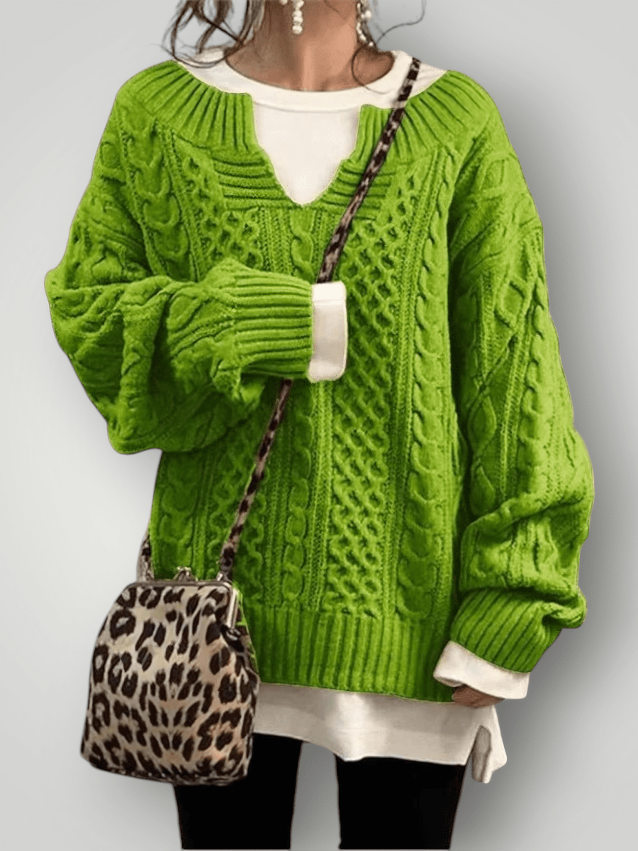 OTILIE | STRIKKET GENSER - Nordic Boutique & Co.