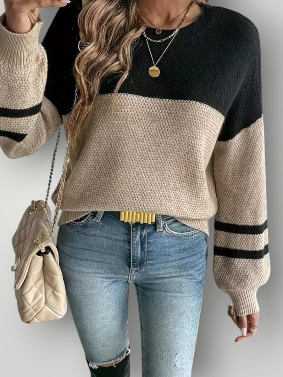ROMY | ELEGANT STRIKKET GENSER - Nordic Boutique & Co.
