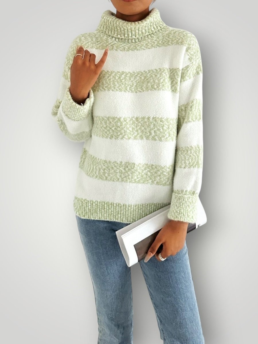SELMA | HØYHALESET GENSER - Nordic Boutique & Co.