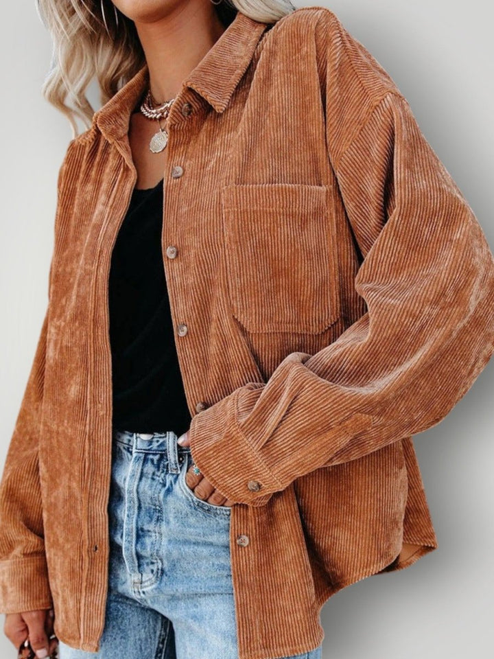 SEREN | VINTAGE VELVET SKJORTE - Nordic Boutique & Co.