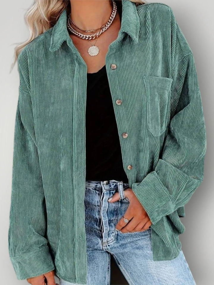 SEREN | VINTAGE VELVET SKJORTE - Nordic Boutique & Co.