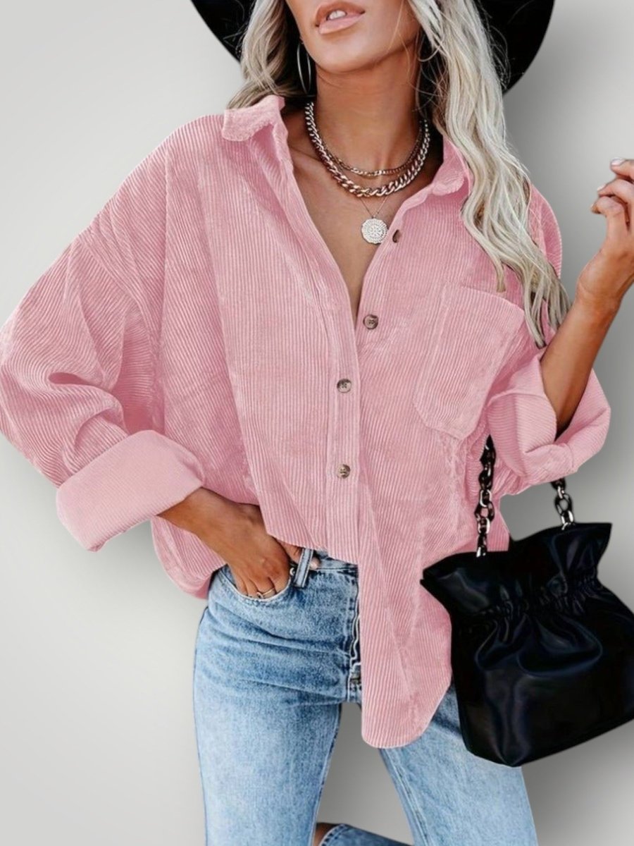 SEREN | VINTAGE VELVET SKJORTE - Nordic Boutique & Co.