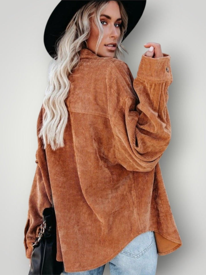 SEREN | VINTAGE VELVET SKJORTE - Nordic Boutique & Co.