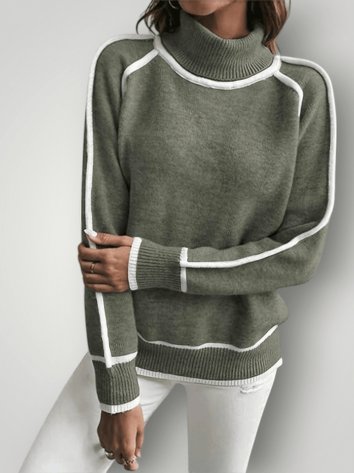 SIDSEL | STRIKKET GENSER - Nordic Boutique & Co.