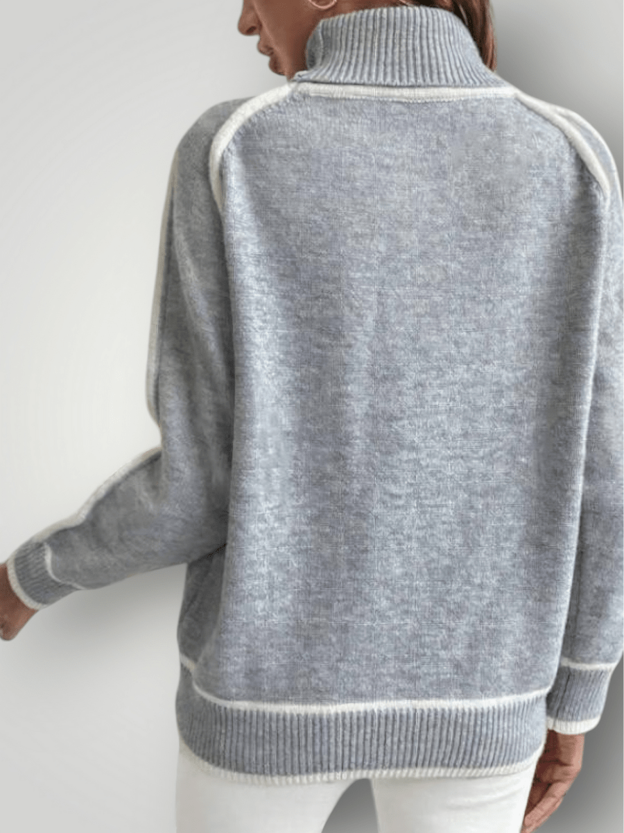 SIDSEL | STRIKKET GENSER - Nordic Boutique & Co.