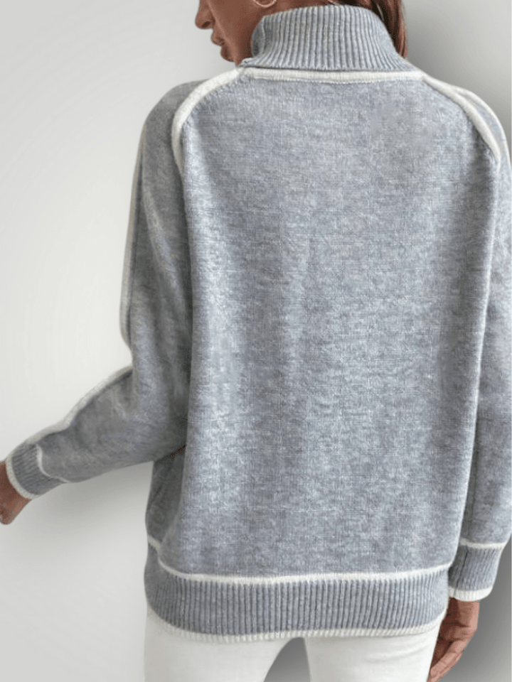 SIDSEL | STRIKKET GENSER - Nordic Boutique & Co.