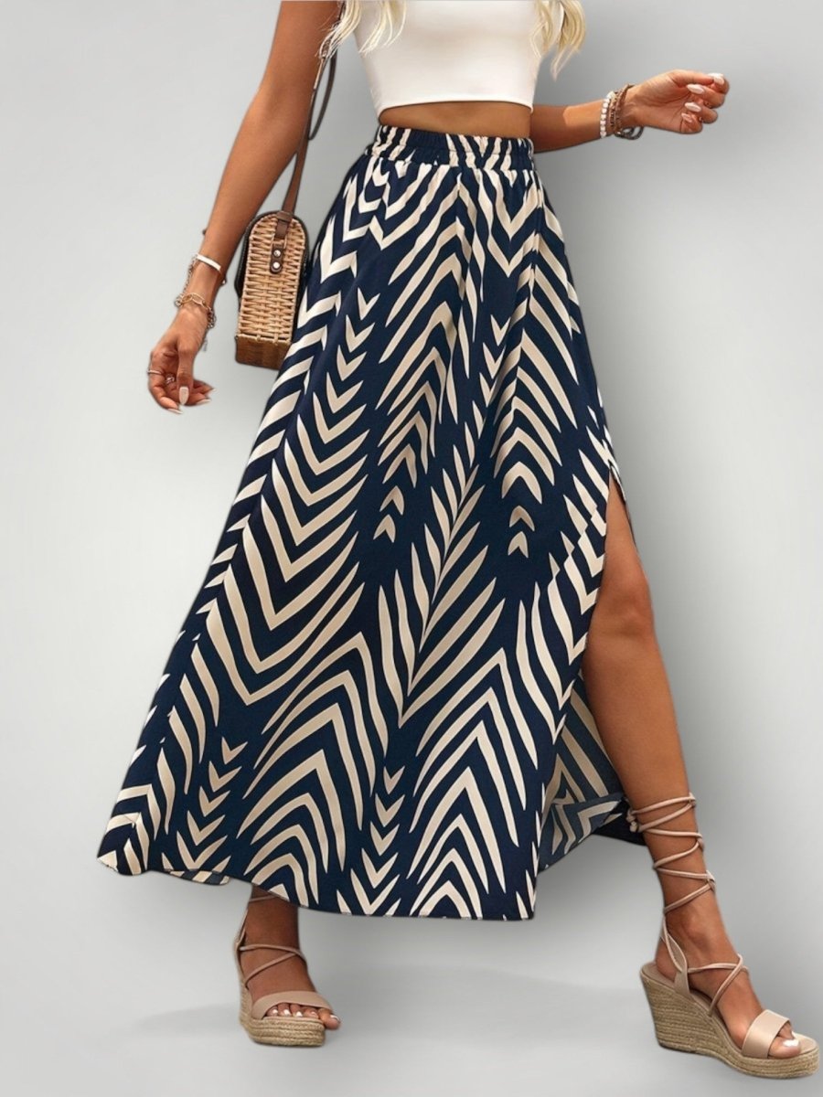 SILJE | CHEVRON SKJØRT - Nordic Boutique & Co.