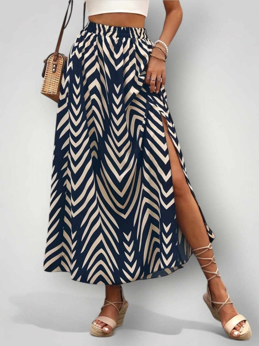 SILJE | CHEVRON SKJØRT - Nordic Boutique & Co.