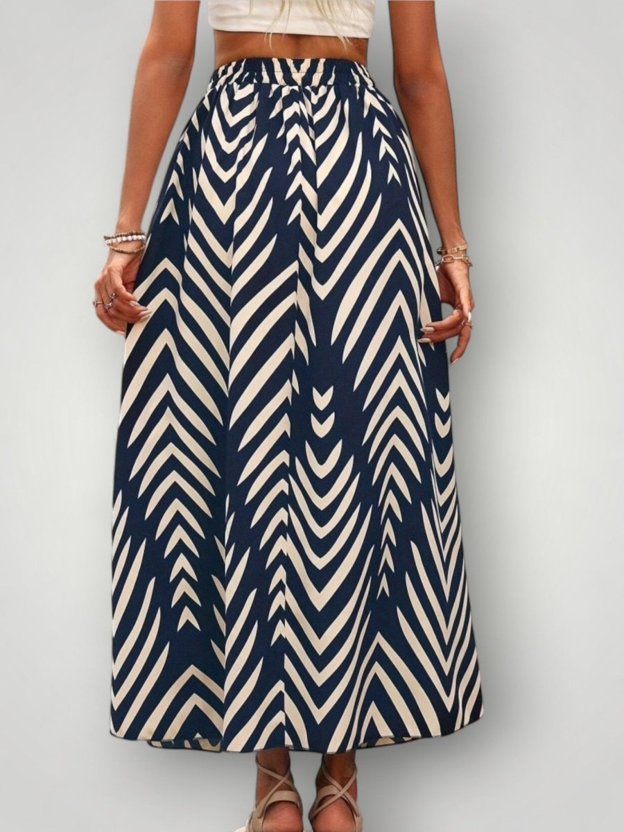 SILJE | CHEVRON SKJØRT - Nordic Boutique & Co.
