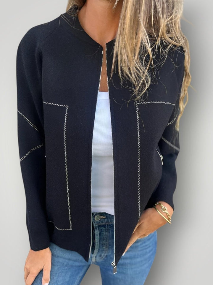 SYLVIE | JAKKE MED GLIDELÅS - Nordic Boutique & Co.