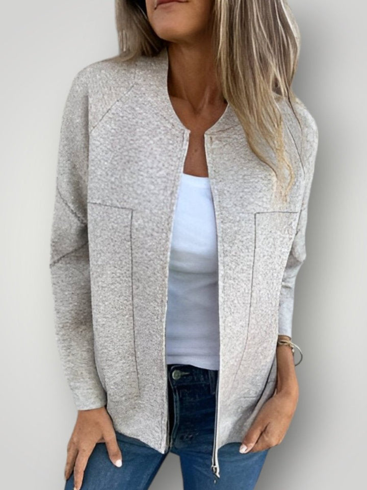 SYLVIE | JAKKE MED GLIDELÅS - Nordic Boutique & Co.