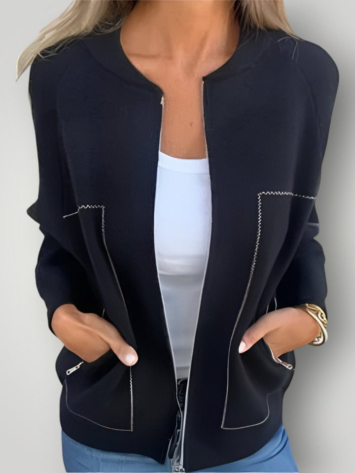 SYLVIE | JAKKE MED GLIDELÅS - Nordic Boutique & Co.